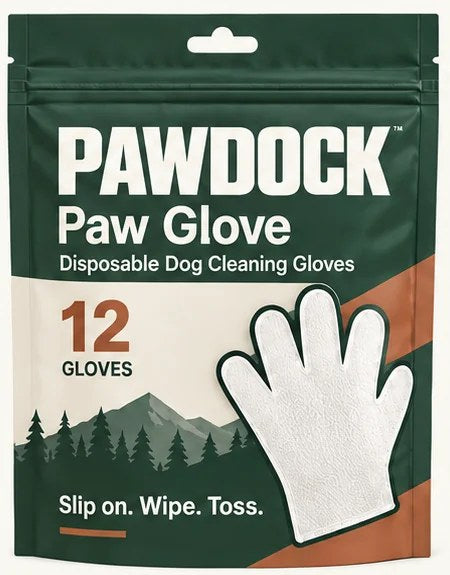 Pawdock Paw Glove, 12 gloves