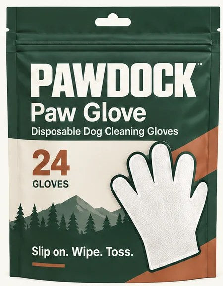 Pawdock Paw Glove, 24 gloves