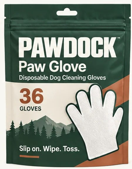 Pawdock Paw Glove, 36 gloves